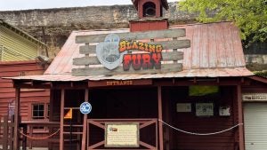 front view of a house ride